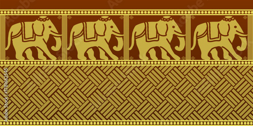 beautiful graphic saree design and this sari design is in Indian style which is for textile fashion industry and it can be used as wallpaper backdrop and website bg this style is originated in india 