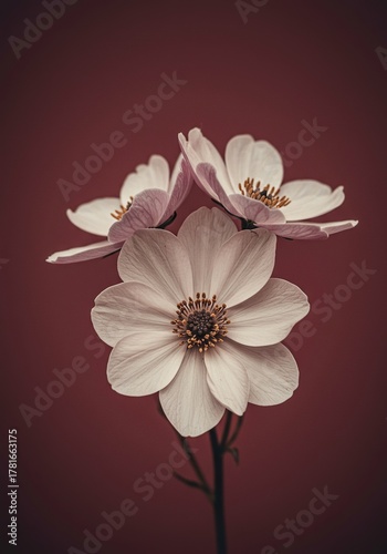 Delicate blooms in soft, faded hues evoke a timeless, nostalgic charm, perfect for elegant design with a classic touch ,delicate ,wallpaper ,earthy