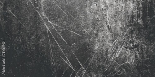 Abstract Black and White Noise Texture with Faded Edges for Overlay Background or Grunge Design Effects.