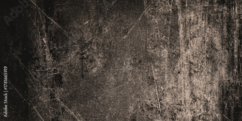 Abstract Black and White Noise Texture with Faded Edges for Overlay Background or Grunge Design Effects.