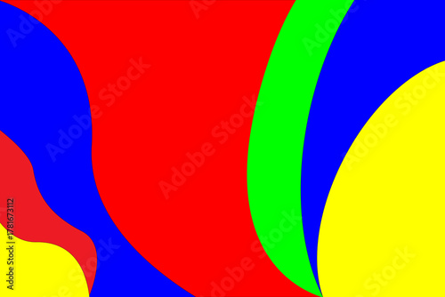 abstract background with rainbow