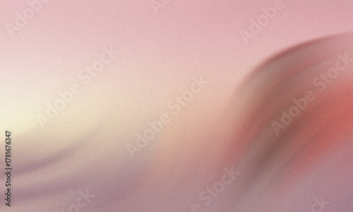 Soft Pink and Peach Abstract Background with Gentle Curves