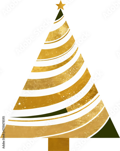 geometric abstract christma...