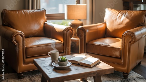 modern living room with sofa