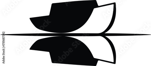 Illustrator metal sheet rolling machine industrial equipment Silhouette vector