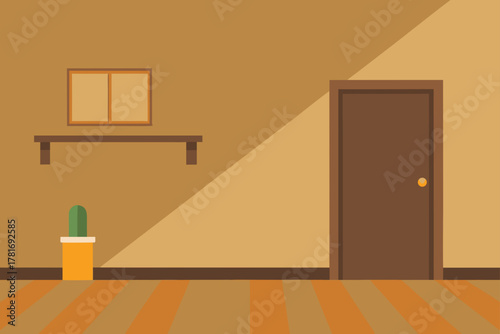 Minimalist Wooden Interior Wall Decoration