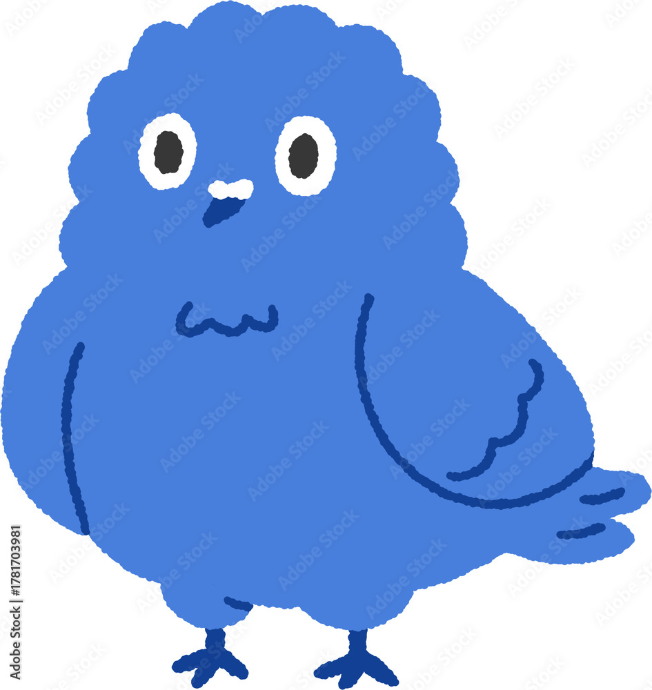 Fototapeta premium blue pigeon