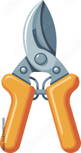 Gardening Pruning Shears or Secateurs Tool Icon