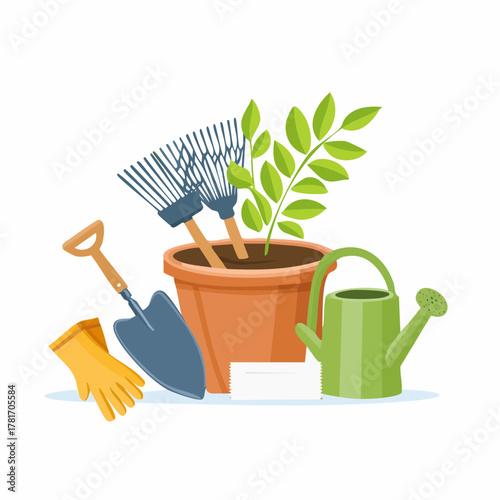 gardening tools and garden tools