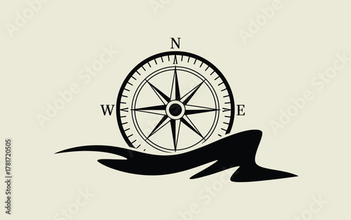 Compass navigation symbol