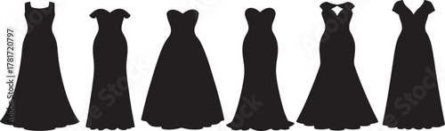 Dress silhouettes