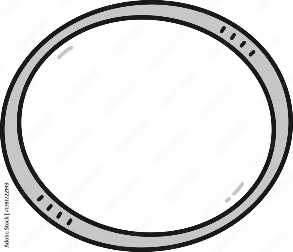 Obraz premium Cute Handdrawn Text Box Border Background