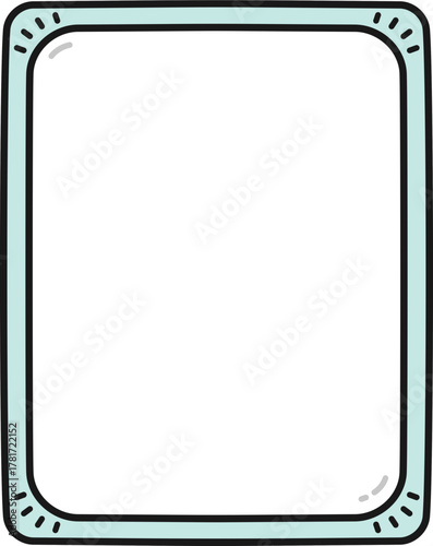 Cute Handdrawn Text Box Border Background