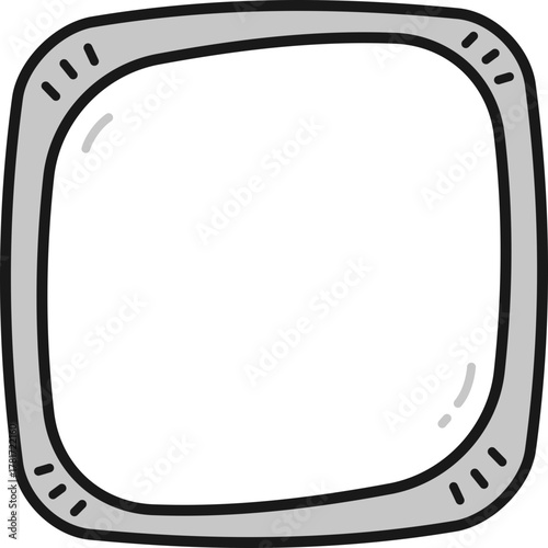 Cute Handdrawn Text Box Border Background