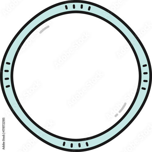 Cute Handdrawn Text Box Border Background