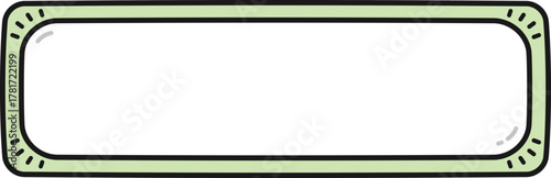 Cute Handdrawn Text Box Border Background