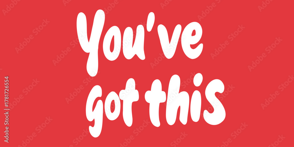 Fototapeta premium vector illustration mental strength modern concept