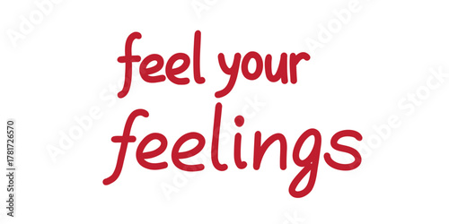 vector illustration express your emotions minimal poster