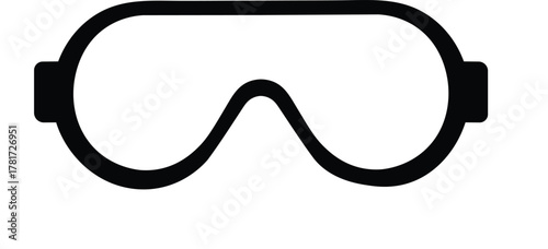 Safety Goggles silhouette art