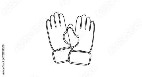 Protective gloves for work safety