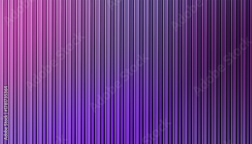 Corrugated polycarbonate plastic wall. Glass pattern background abstract gradient line 3D effect with ribbed texture. Luxury modern overlay for architecture, bathroom, office, cosmetic podium.