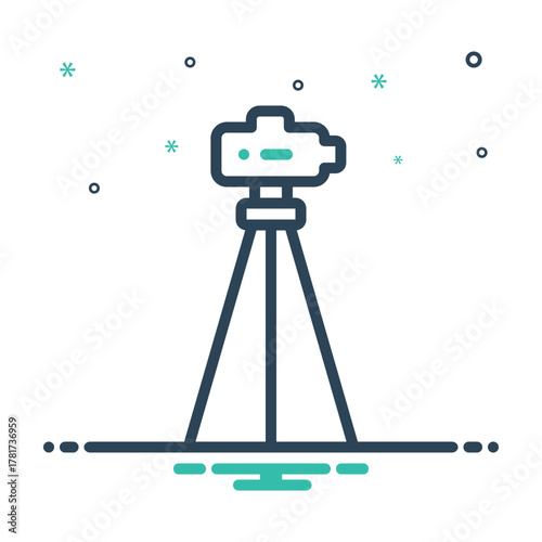 Mix icon for surveying tools