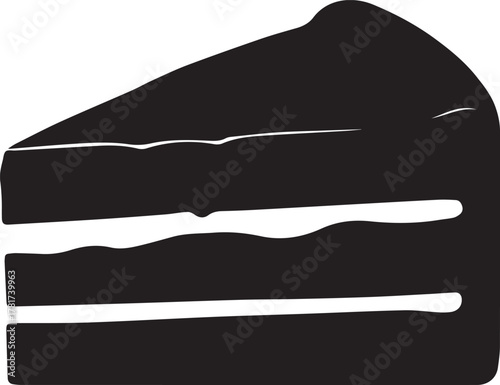 vector illustration of a cake