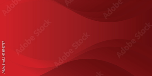 Red abstract background with dynamic shapes composition simple, Vector illustration