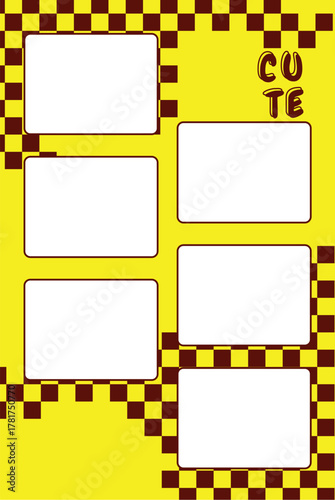 film strip background, cinema photography and movie, photobox frame photostrip polaroid photobooth template abstract