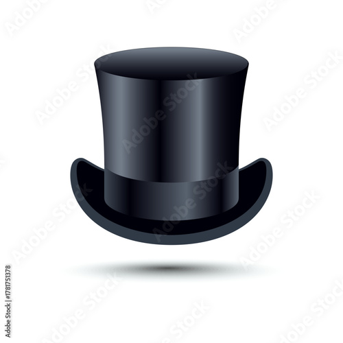 Vintage icon gentleman vector illustration