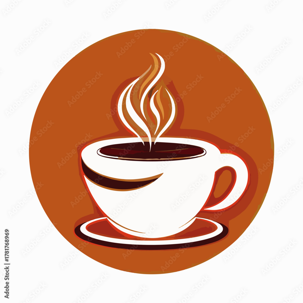 Obraz premium Coffee Logo Design Idea