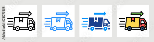 Dispatch Icon Collection Set Multiple Style