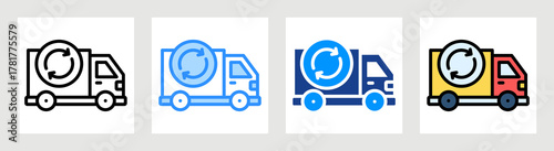 Delivery Status Icon Collection Set Multiple Style