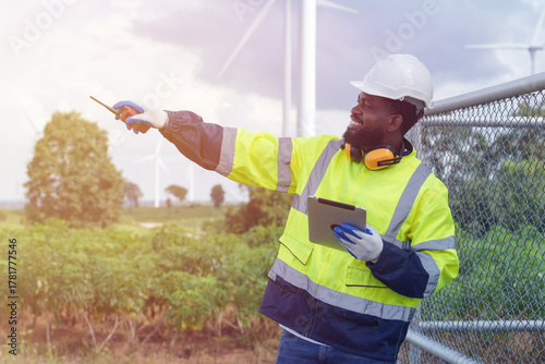 Black engineers are working to examine the operation of natural energy systems such as wind turbines and electric power.