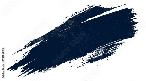 Dark Blue Abstract Brush Stroke Texture