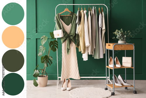 Interior of stylist's studi...