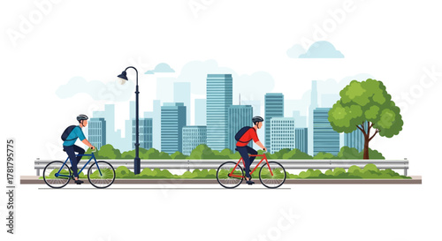Cycling in the City Healthy Living and Urban Transportation