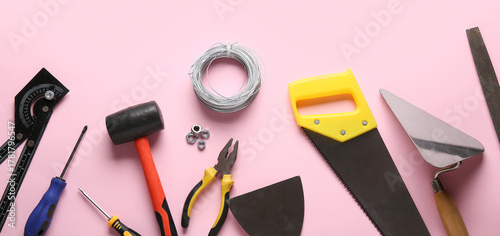 Wires and construction tool...