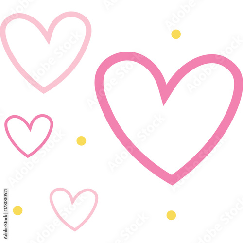 Happy Mothers Day Doodle Heart