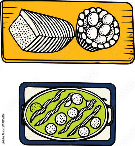 Vibrant abstract geometric pattern with a dynamic blend of colors and shapes for modern design applications