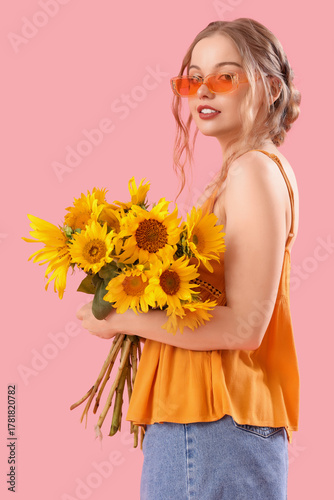 Young woman with beautiful ...