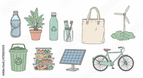 Eco-Friendly Living Essentials Sustainable Choices for a Greener Planet, Promoting Eco-Conscious Practices and Minimizing Environmental Impact