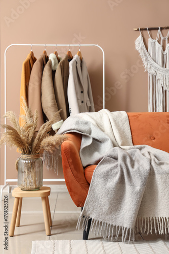 Cozy autumn winter home int...