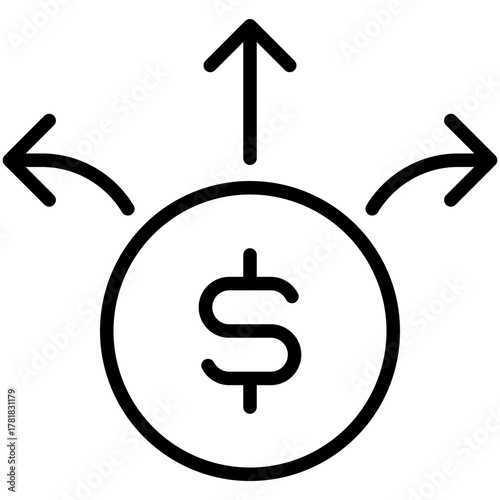 Expenses Outline Icon