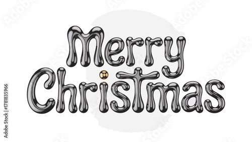 Merry Christmas Greetings: A festive message, elegantly scripted, radiates holiday cheer, ideal for spreading seasonal joy and warmth.