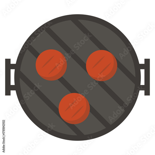 BBQ Party Illustration