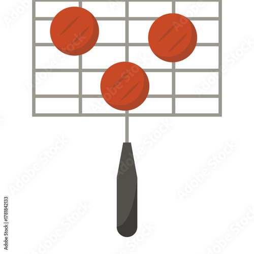 BBQ Party Illustration