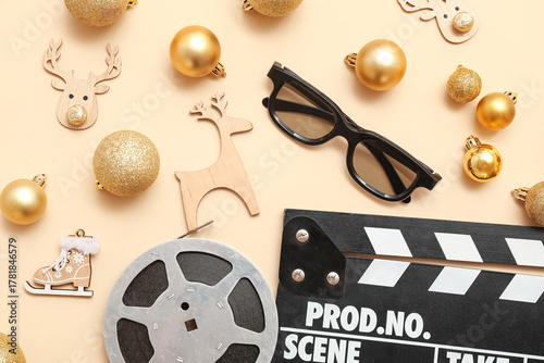 Composition with film reel,...