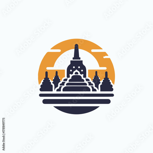 Borobudur Temple Logo