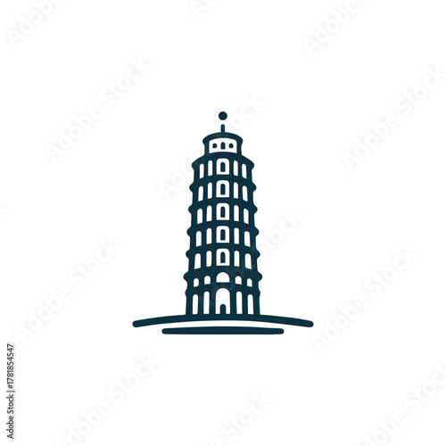 Pisa Tower Logo